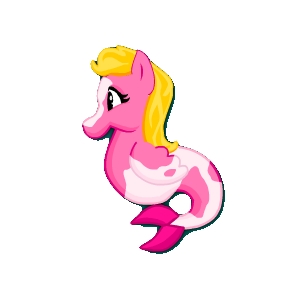 Pink Patch Hippocamp Seapony